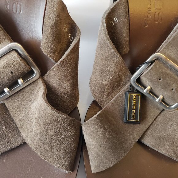 Boemos mules featuring comfortable footbeds and natural materials. Size 38 - Picture 13 of 16